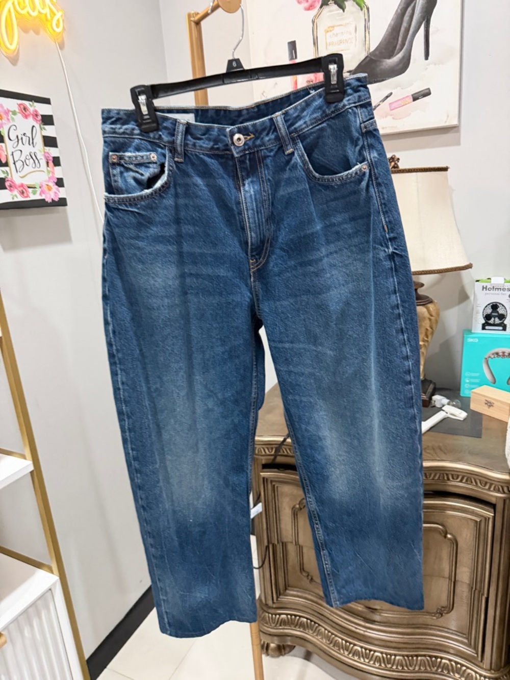 Zara Barrel Jeans